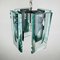 Art Glass Italian Pendant Lamp from Fontana Arte, Italy, 1970s 8