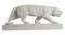 Art Deco Panther Sculpture in Ceramic by Emaux De Louviere 1