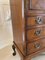 Antique Burr Walnut Chest on Stand, Image 10