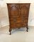 Antique Burr Walnut Chest on Stand, Image 2
