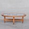Mid-Century Oak Coffee Table by Guillerme et Chambron, Image 6