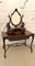 Victorian Carved Mahogany Freestanding Dressing Table 1