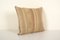Striped Sand Kilim Rug Cushion Cover, Anatolia, Image 2
