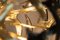 Italian Handmade Murano Glass & Brass Chandelier 7
