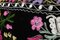 Long Uzbek Floral Embroidered Velvet Cushion Cover 4