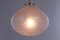 Lámpara colgante de vidrio de Doria Leuchten, Germany, años 60, Imagen 3