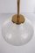 Glass Pendant Lamp from Doria Leuchten, Germany, 1960s 4