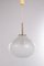 Glass Pendant Lamp from Doria Leuchten, Germany, 1960s 1
