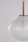 Glass Pendant Lamp from Doria Leuchten, Germany, 1960s 7