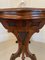 Victorian Burr Walnut Shaped Centre Table, Image 8