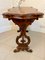 Victorian Burr Walnut Shaped Centre Table, Image 7