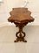Victorian Burr Walnut Shaped Centre Table, Image 5