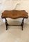 Victorian Burr Walnut Shaped Centre Table, Image 1