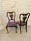 Viktorianische Stühle mit Intarsien, 4er Set 4