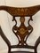 Victorian Marquetry Inlaid Chairs, Set of 4, Image 12