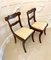 Regency Carved Mahogany Side Chairs, Set of 2 2