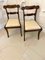 Regency Carved Mahogany Side Chairs, Set of 2 1