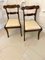 Regency Carved Mahogany Side Chairs, Set of 2, Image 1