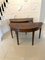 George III Mahogany D End Dining Table 4