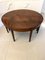 George III Mahogany D End Dining Table 2