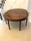 George III Mahogany D End Dining Table, Image 1