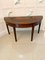 George III Mahogany D End Dining Table 5
