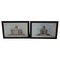 Architectural Drawings, Italian Church, 1920s, Paper, Set of 2, Framed 1
