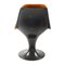 Orange & Brown Orbit Chair by Farner & Grunder for Herman Miller 3