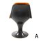 Orange & Brown Orbit Chair by Farner & Grunder for Herman Miller 3
