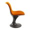 Orange & Brown Orbit Chair by Farner & Grunder for Herman Miller 2