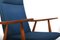 GE-260 Sessel aus Eiche mit hoher Rückenlehne von Hans J. Wegner für Getama, 1950er 3