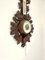 Black Forest Carved Walnut Barometer 3