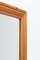 Wall Mirror in Pine Wood, 1960s 2