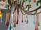 Lámpara de araña italiana de cristal de Murano con 15 luces, Imagen 3