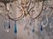 2-stufiger Kronleuchter mit 12 Leuchten aus Murano Glas 3