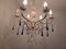 Lámpara de araña de 2 niveles con 12 luces de cristal de Murano, Imagen 4