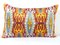 Ikat Velvet & Silk Lumbar Cushion Cover, Image 1