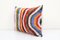 Colorful Velvet & Silk Ikat Lumbar Cushion Cover, Turkey, Image 2