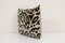 Leopard Velvet & Silk Ikat Lumbar Cushion Cover 4