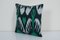 Green Cotton Ikat Cushion Cover, Image 2