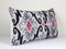 Uzbek Decorative Square Ikat Patchwork Cushion Cover 3