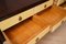 Mid-Century Italian Rectangular Walnut and Goatskin Chest of Drawers, 1950 6