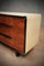 Art Deco Italian School Walnut and Goat Skin Chest of Drawers, 1930 5