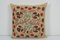 Samarkand Uzbek Suzani Kilim Cushion Cover, 1960s, Image 1