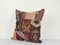 Large Handwoven Patchwork Kilim Cushion Cover, Image 3