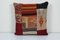 Patchwork Patterned Kilim Lumbar Cushion Cover, Image 1