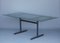 Mid-Century Dutch Industrial Table in Glass and Steel, Image 11