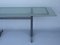 Mid-Century Dutch Industrial Table in Glass and Steel 15