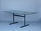 Mid-Century Dutch Industrial Table in Glass and Steel, Image 2