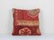 Long Square Wool Kilim Cushion Cover, Anatolia, Image 1